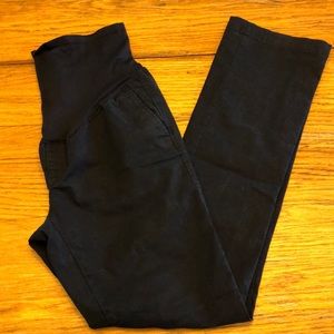 Old Navy Maternity Black Pants 6 LONG